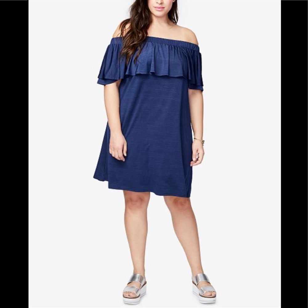 Rachel Roy Off the Shoulder Dress!